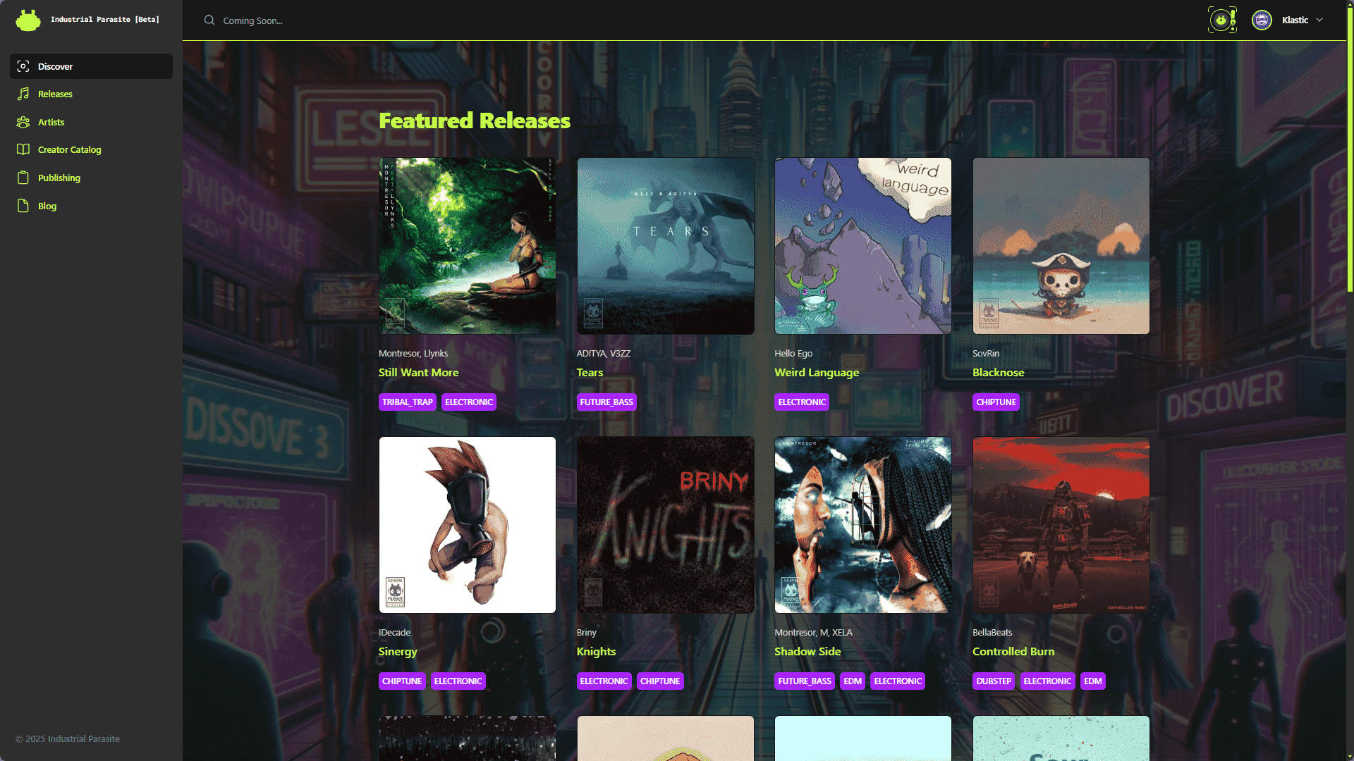 Industrial Parasite screenshot